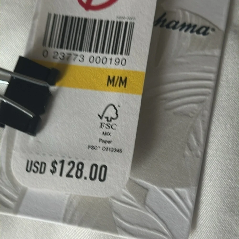 NWT Tommy Bahama dress Texas Tech size Medium black Ruffled Linen Collegiate - Picture 9 of 10